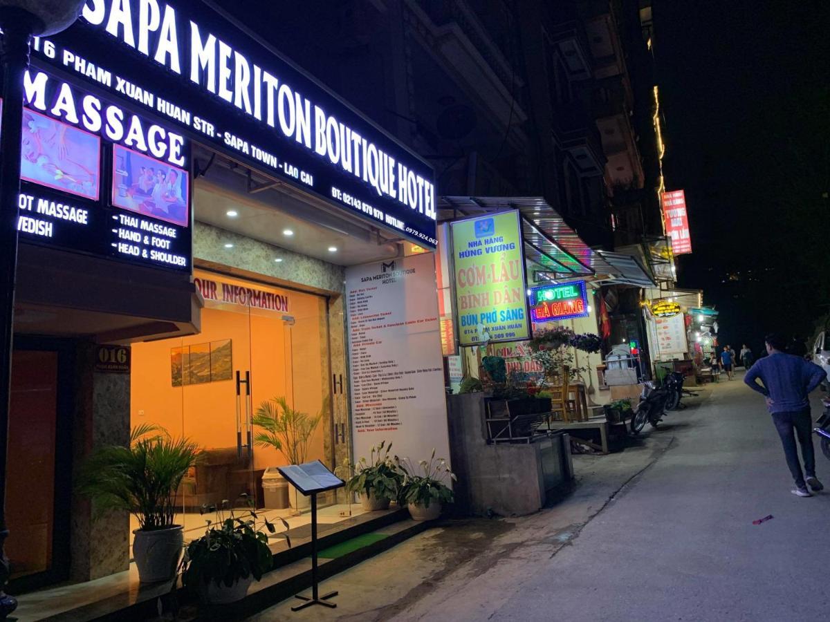 Sapa Meriton Boutique Hotel Eksteriør bilde